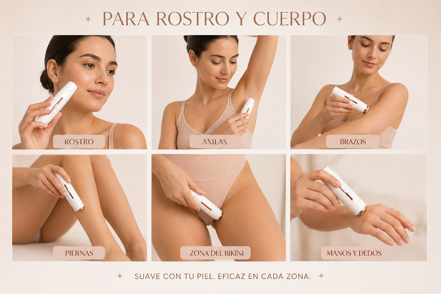 Lumielle™ Touch-Up Depiladora Facial y Corporal